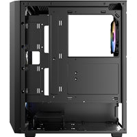Antec AX67 ARGB Mid-Tower Gaming PC Case, Full Mesh Front, Tempered Glass, 4 x 120mm ARGB Fans, ATX/Micro-ATX/ITX Compatible