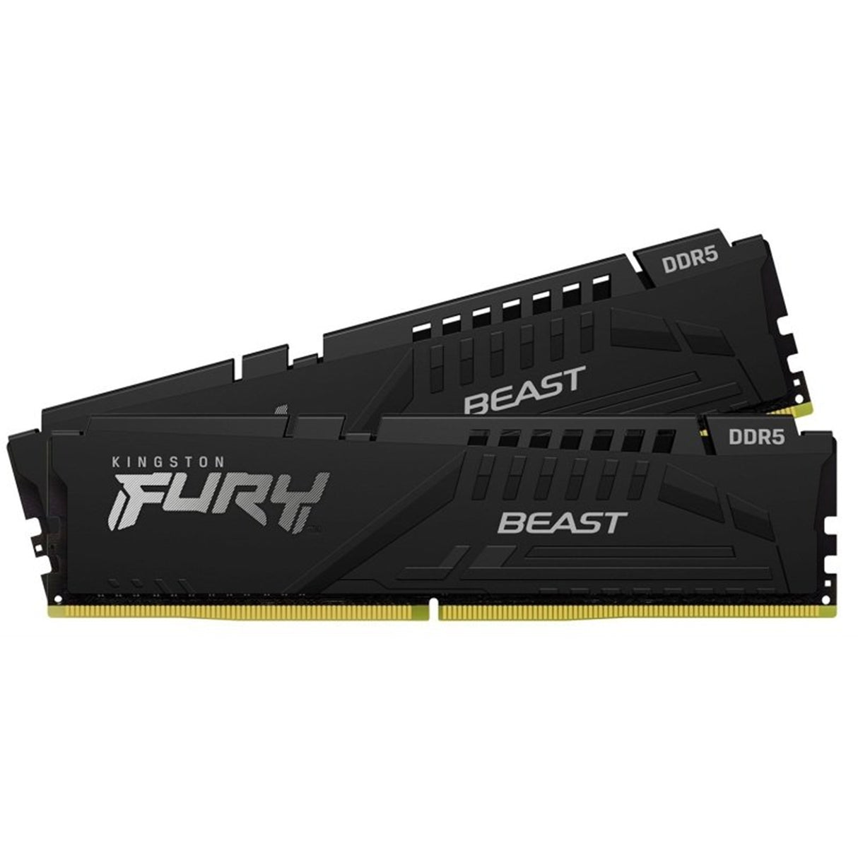Kingston FURY Beast KF560C36BBE2K2-32 32GB (2x 16GB) DIMM System Memory, 6000MHz, DDR5, CL36, Black, Intel XMP, AMD EXPO