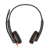 HP Poly Blackwire 3220 Stereo USB-C Headset +USB-C/A Adapter