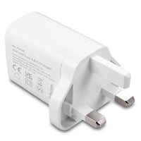 LINDY 73416 Power Adapter, USB, 24 pin USB-C, 20W, Fast Charge, Power Delivery 3.0, White