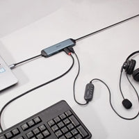 Lindy DST-Micro 140 Laptop Docking Station with USB-C, 1x 4K HDMI and Pass-Through Charging