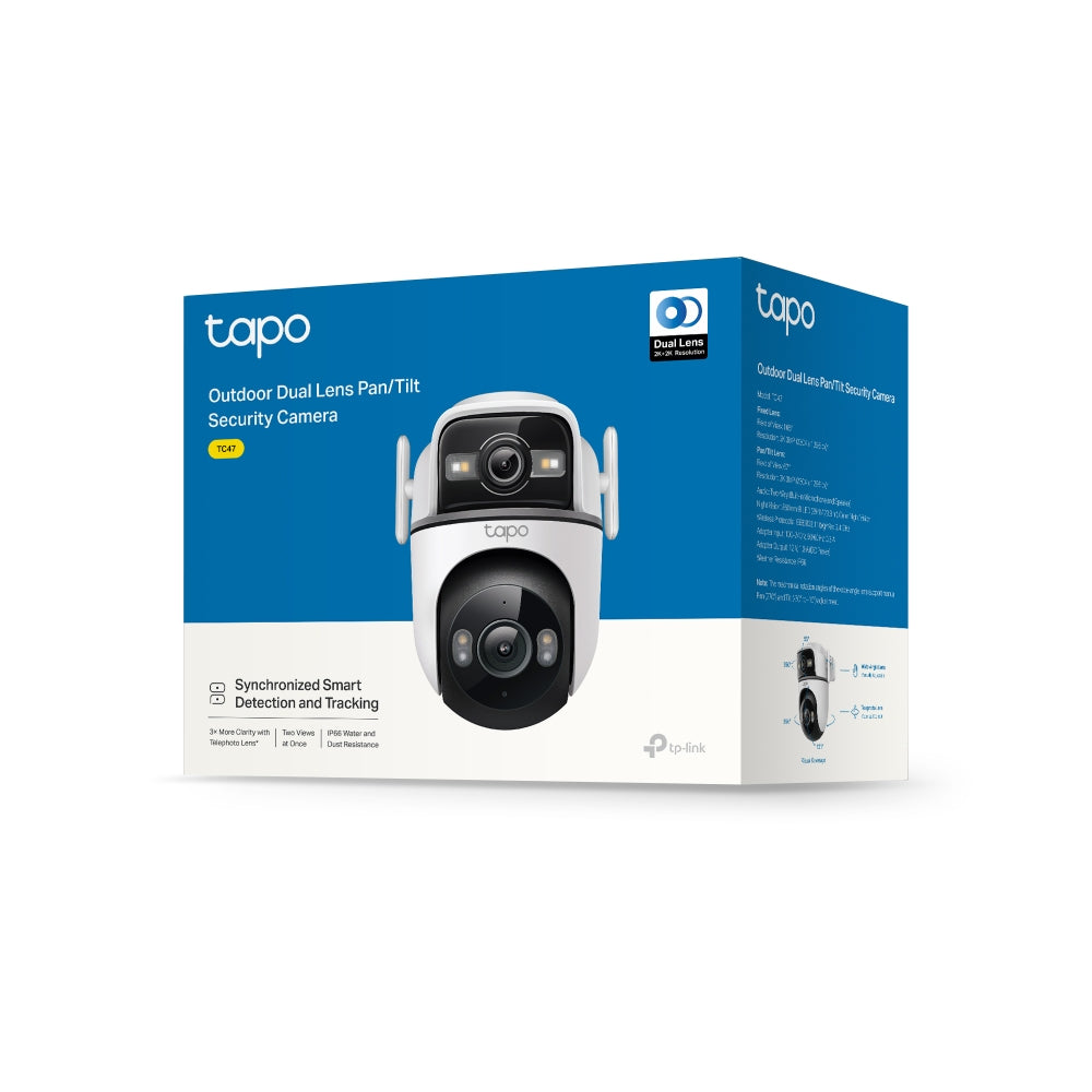 TP-Link Tapo TC47 security camera Dome IP security camera Indoor & outdoor 2304 x 1296 pixels Ceiling