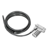 Targus ASP96RGLX cable lock Silver 2 m