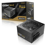 Antec GSK850 V2 850W Fully Modular ATX 3.1 Power Supply, 80 PLUS Gold, PCIe 5.1 Ready with 12V-2x6 Cable, Silent 120mm Fan, High-Performance PSU for Gaming PCs