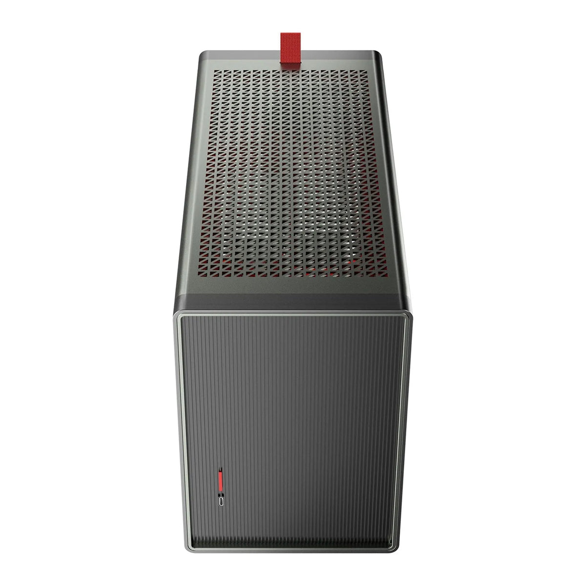 Antec Performance 1M Aventurine Mini-ITX Gaming Case with Aluminum Finish, PCIe 4.0 Riser Cable, USB 3.2 Gen2 Type-C, Tool-Free Side Panels, Solid Side Panel, SFX-L & SFX PSU Support