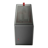 Antec Performance 1M Aventurine Mini-ITX Gaming Case with Aluminum Finish, PCIe 4.0 Riser Cable, USB 3.2 Gen2 Type-C, Tool-Free Side Panels, Solid Side Panel, SFX-L & SFX PSU Support