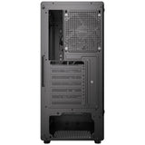 Antec VX310 ARGB Mid-Tower Gaming PC Case - Pre-Installed 4 x 120mm ARGB Fans, Tempered Glass Side Panel, High-Airflow Mesh Front - ATX/Micro-ATX/ITX