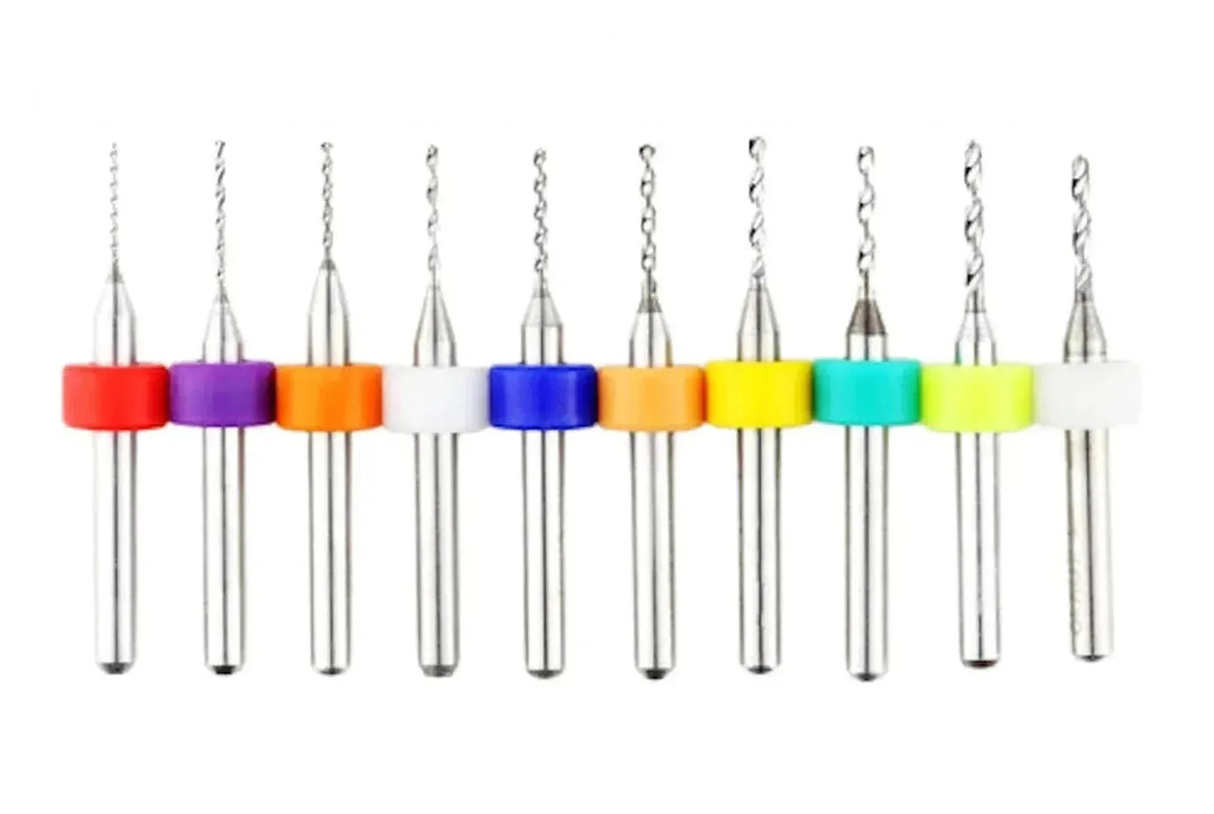 硬质合金微型钻头套装 0.1mm-1.0mm