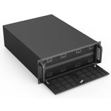 Codegen CSCG4U600GP 4U Rackmount Server Case, 600mm Deep, SSI-EEB/E-ATX/ATX/Micro-ATX Compatible, 8 PCI Expansion Slots, Dual 80mm PWM Cooling Fans, USB-C & USB 3.0