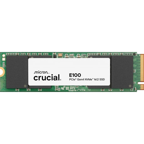 Crucial (CT1000E100SSD8) E100 1TB PCIe Gen4 NVMe M.2 SSD, Sequential Write 4,500 MB/s, Sequential Read 5,000 MB/s