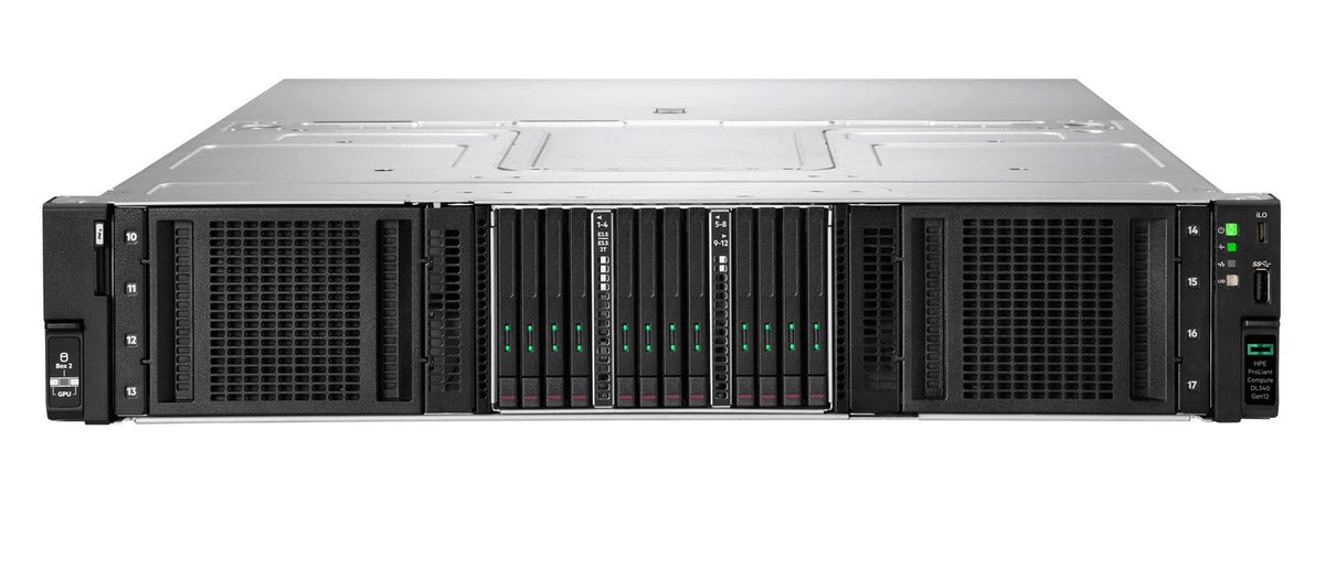 Hewlett Packard Enterprise ProLiant Compute DL340 Gen12 6515P 2.3GHz 16c 1P 1x64GB-R 8SFF MR416i-o 2x1000W PS EU Server