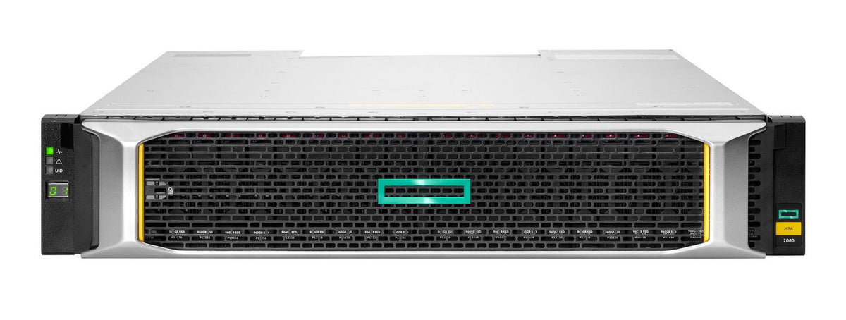 Hewlett Packard Enterprise MSA 2060 SFF 2x16Gb FC 4-port Controller Storage Array