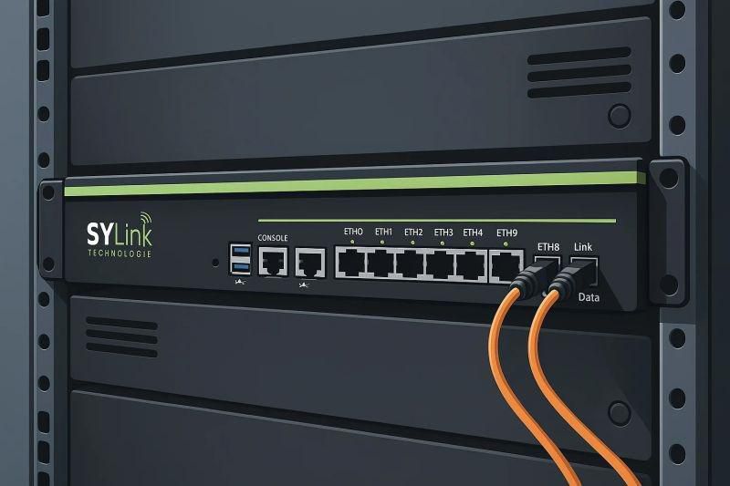 SYLink Pro Max 500IP3Y, NDR+NGFW+Behavioral AI, 1U Rack, throughput 10 Gbps