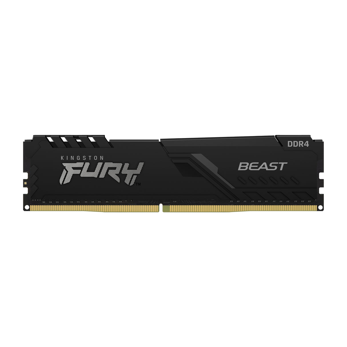 Kingston FURY Beast KF432C16BB/16 16GB (1x 16GB) DIMM System Memory, 3200MHz, DDR4, CL16, Black, Intel XMP