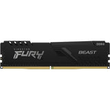 Kingston FURY Beast KF436C18BBK2/64 64GB (2x 32GB) DIMM System Memory, 3600MHz, DDR4, CL18, Black, Intel XMP