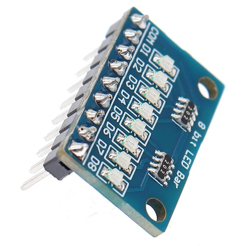 8-Bit Red Common Cathode LED Bar Graph Module