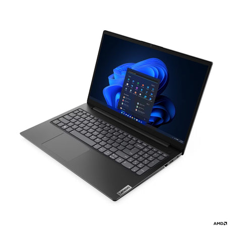 Lenovo V15 G4 ABP 82YY004NUK Laptop, 15.6 Inch Full HD 1080p Screen, AMD Ryzen 5 7430U, 8GB RAM, 256GB SSD, Windows 11 Pro