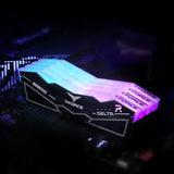 Team T-Force Delta RGB FF3D532G7600HC36DDC01 32GB DDR5 7600MHz System Memory, 2 x 16GB, Black, 36-46-46-84 1.40V