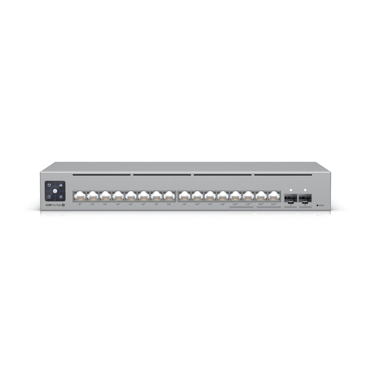 Ubiquiti USW-PRO-MAX-16-POE UniFi Pro Max 16 Port Gigabit Layer 3 Managed POE Switch