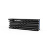 be quiet! (BZ003) MC1 Pro M.2 SSD Cooler, Integrated Heat Pipe, Single/Double Side Compatibility, 2280 Size